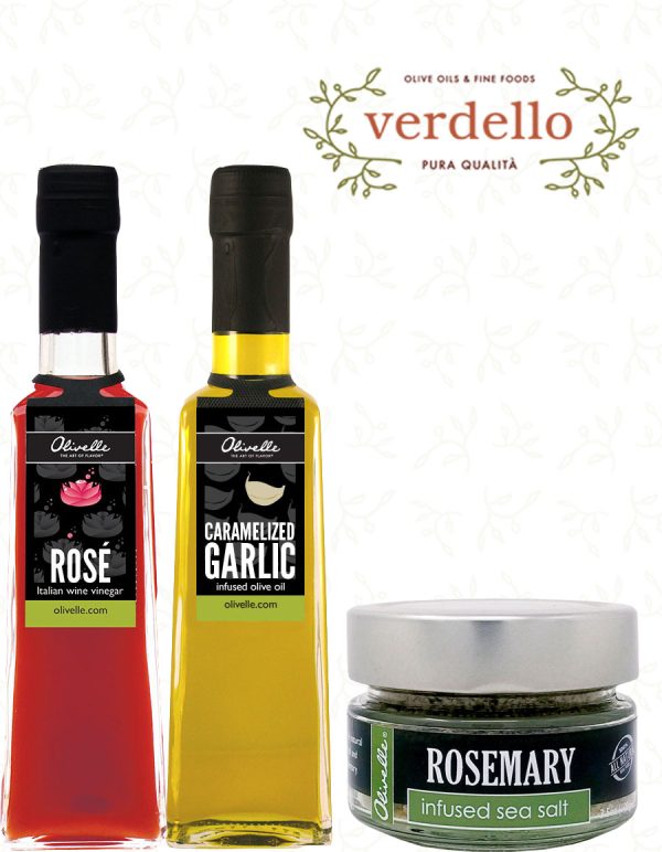 Seared Scallops with Rose Cream Sauce Recipe Gift Kit